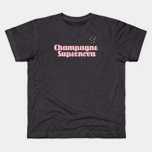 Champagne Supernova, pink Kids T-Shirt